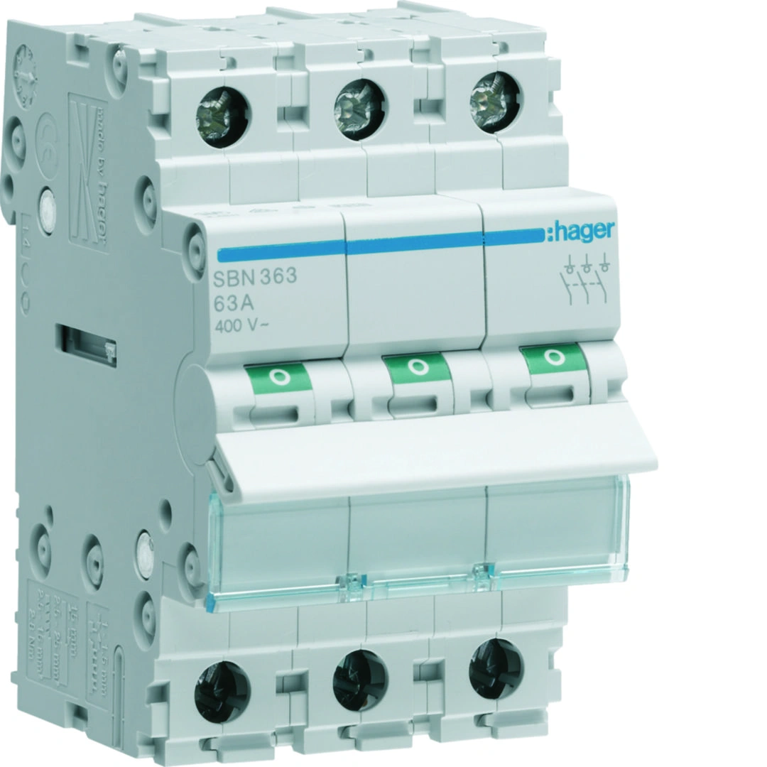 Modułowy rozłącznik izolacyjny 3P 63A 400VAC [1]