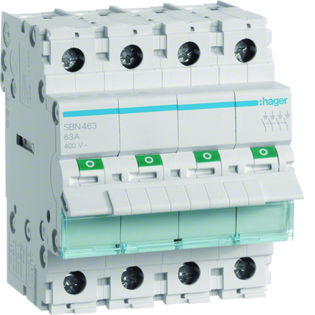 Modułowy rozłącznik izolacyjny 4P 63A 400VAC [1]