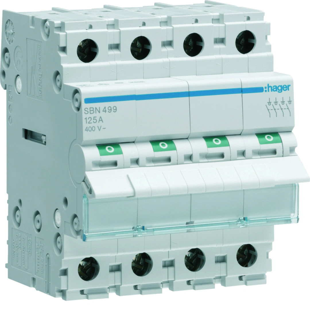 Modułowy rozłącznik izolacyjny 4P 125A 400VAC [1]