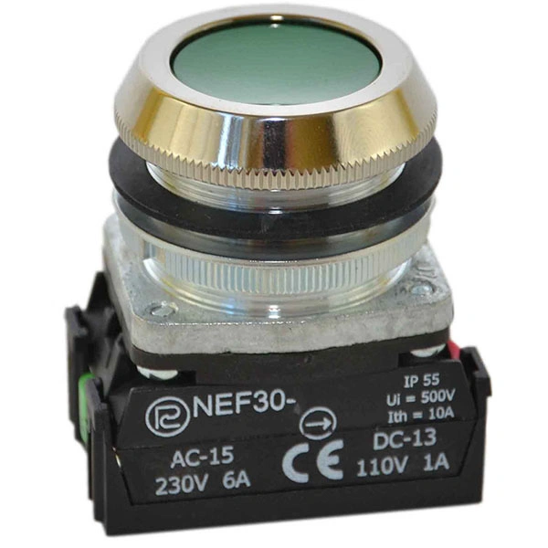 PROMET przycisk NEF30-KXY zielony