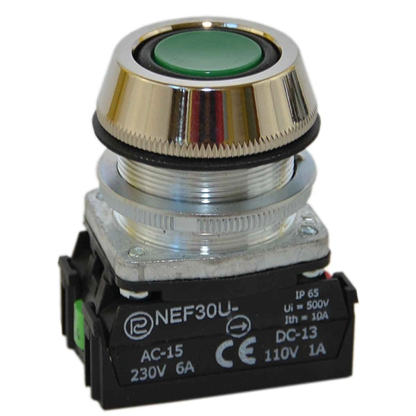 PROMET przycisk NEF30-UKXY zielony