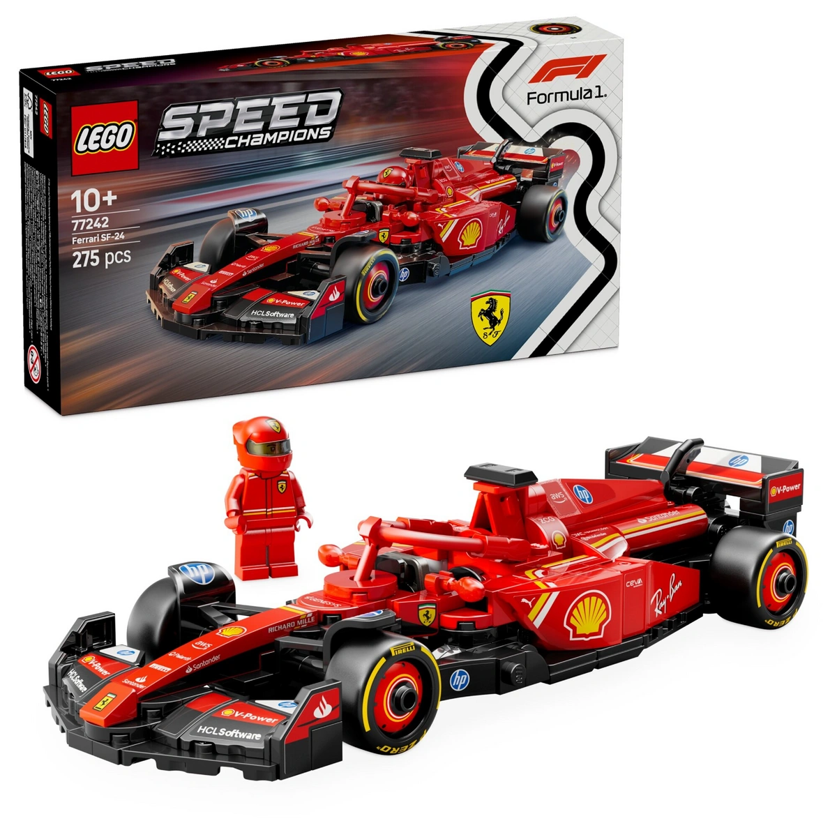 LEGO Speed Champions 77242 Bolid F1 Samochód Ferrari SF-24 PROMOCJA Legrand