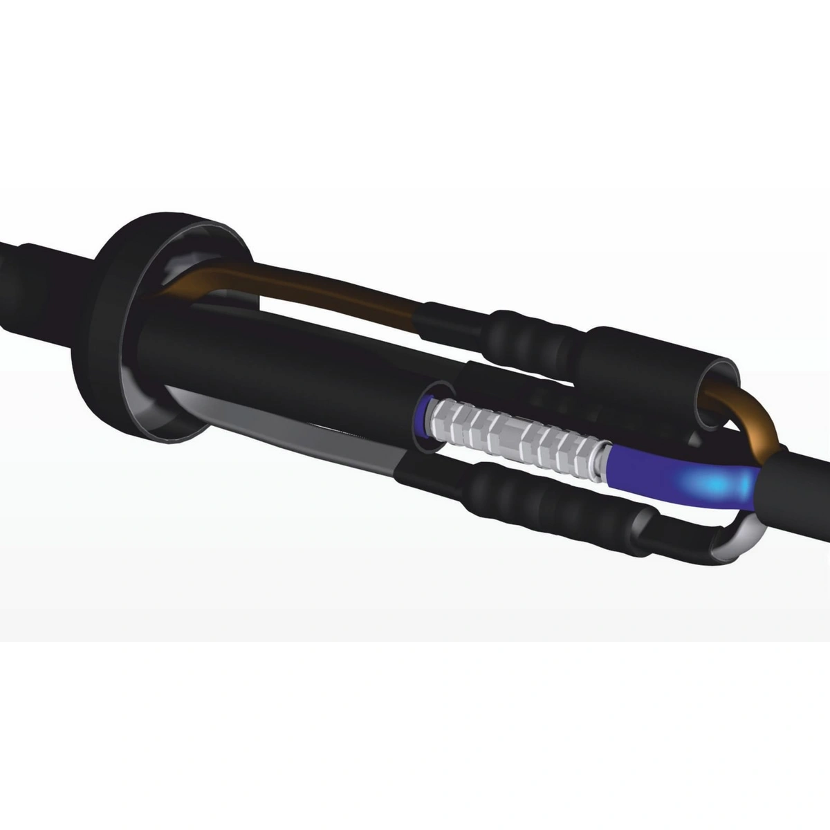 Mufa ZRM-4 120-150 [1xRDK95/25+4XRDKH135/12] (JLP-CX4 120-150) /4 żyły/ bez złączek