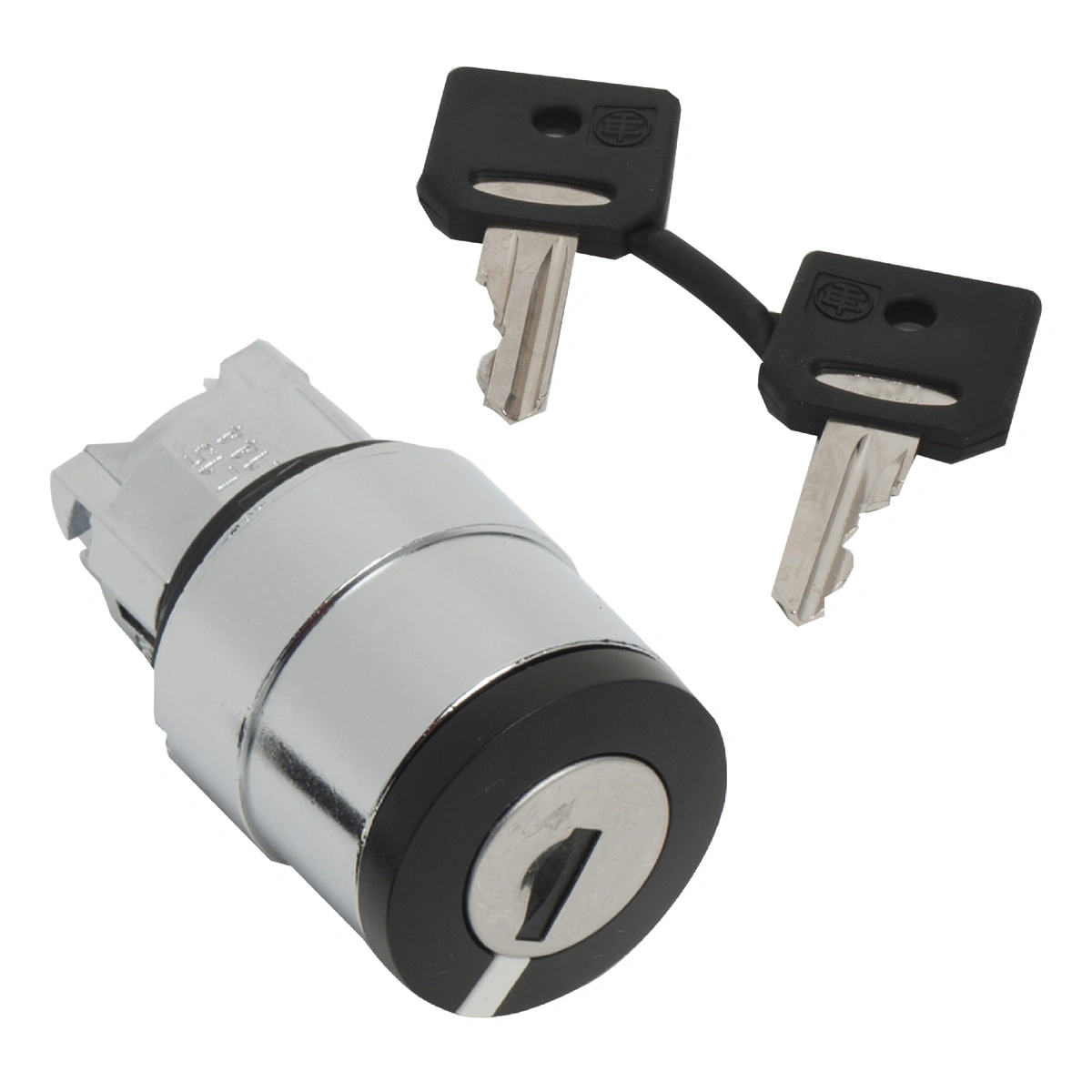 Harmony XB4 Główka przełącznika 2 pozycyjnego z kluczem NR520E czarny metalowy