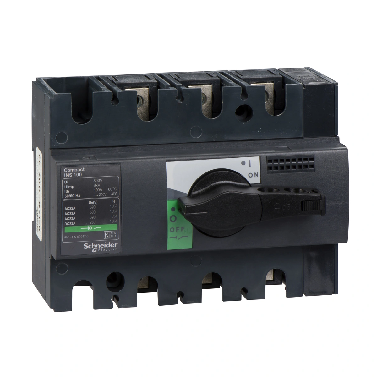 Compact INS INV, rozłącznik INS100 100A 3P
