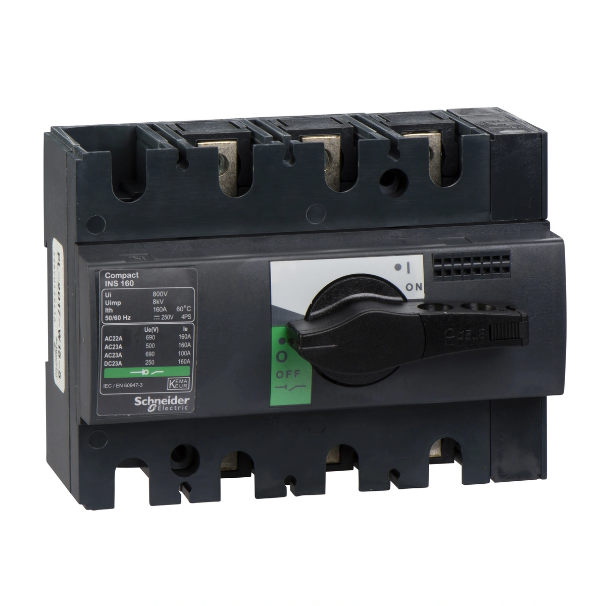 Compact INS INV, rozłącznik INS160 160A 3P