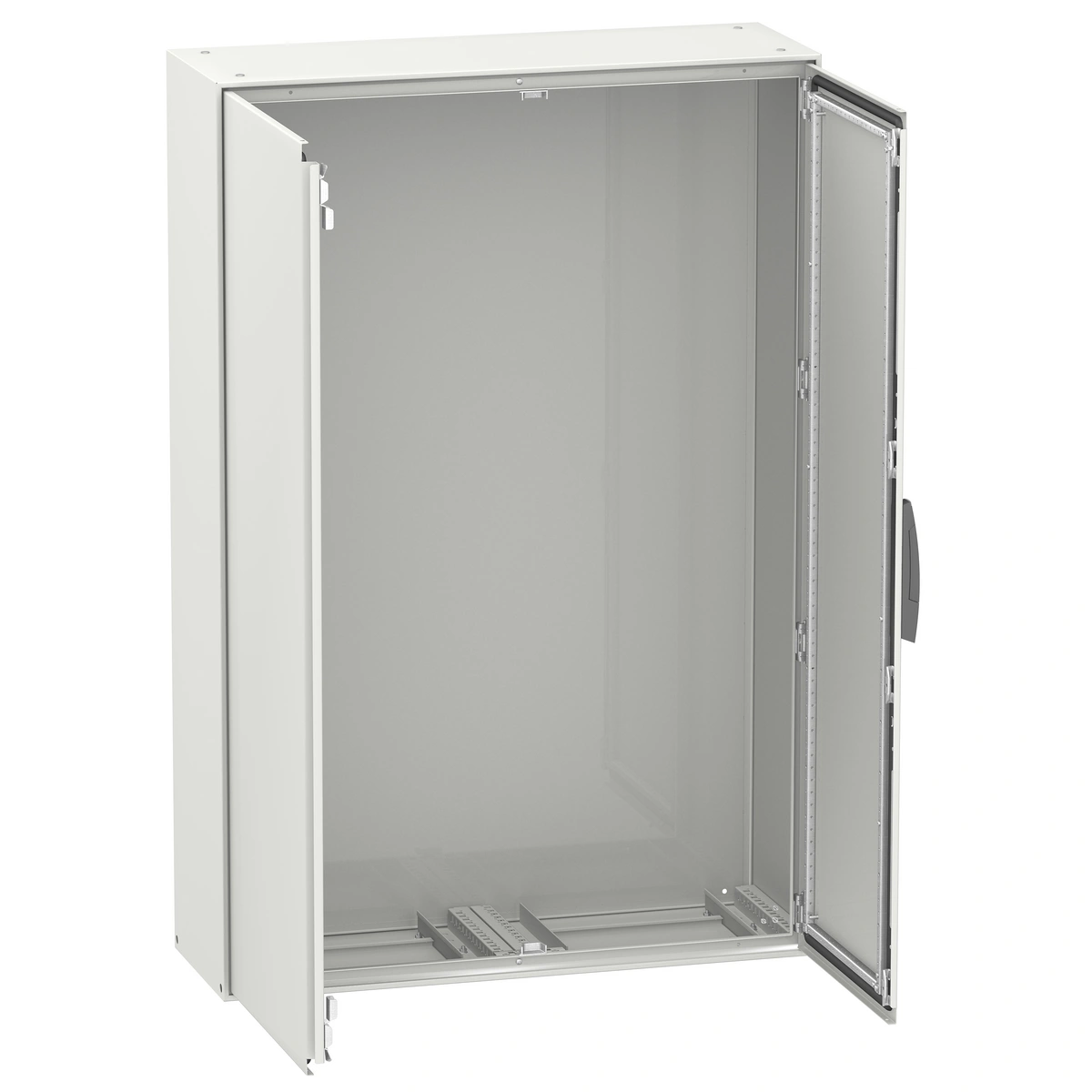 Obudowa stojąca SM drzwi pełne podwójne z płytą montażową 1800x1000x400 mm, PanelSeT