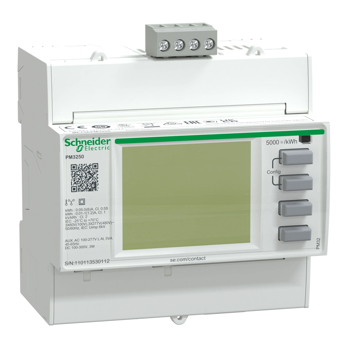 Miernik kl 0,5S Modbus DIN