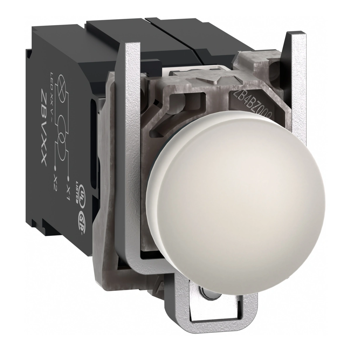 Harmony XB4 Lampka sygnalizacyjna z białą LED 400V