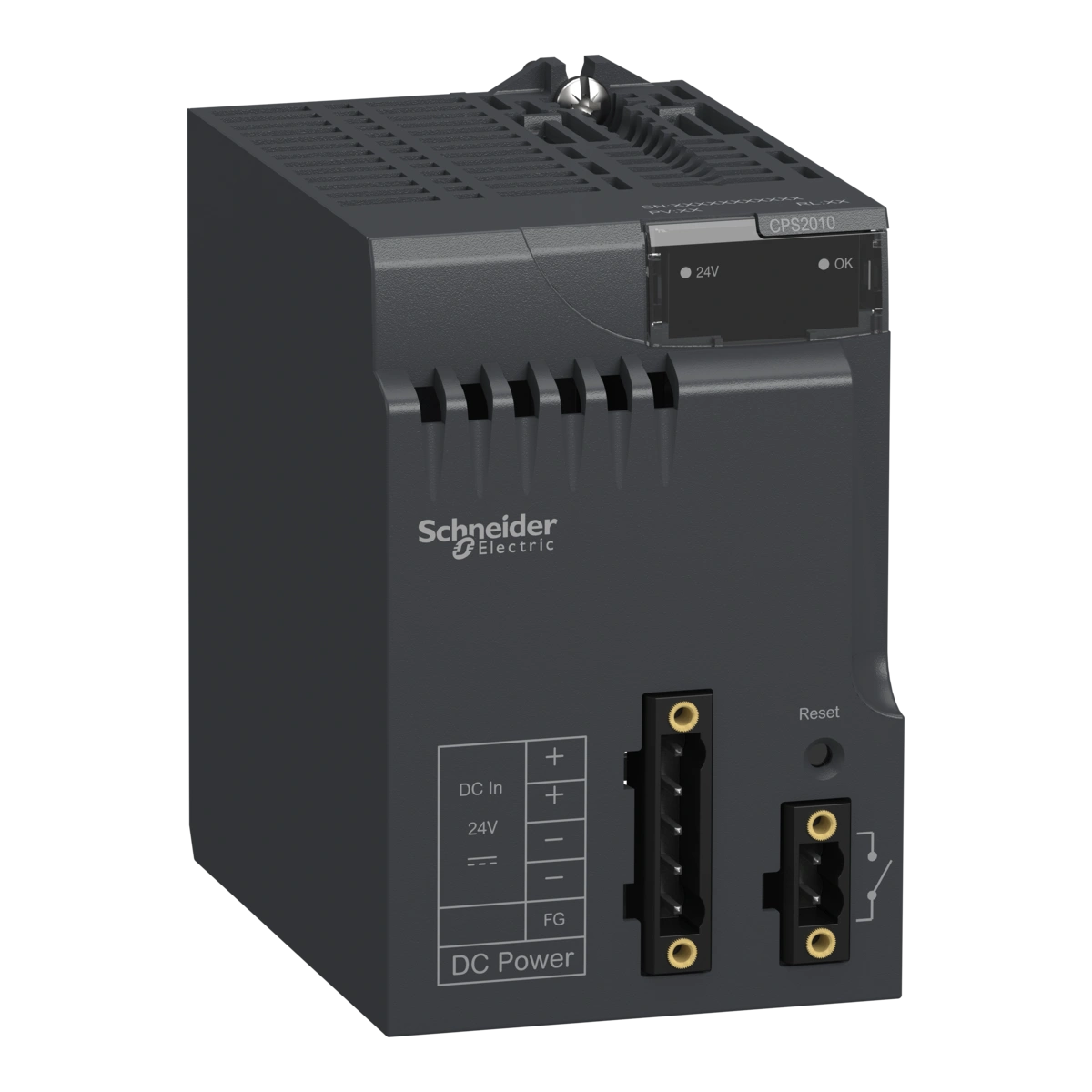 Modicon X80, moduł zasilający, 24 V DC, 16.8 W