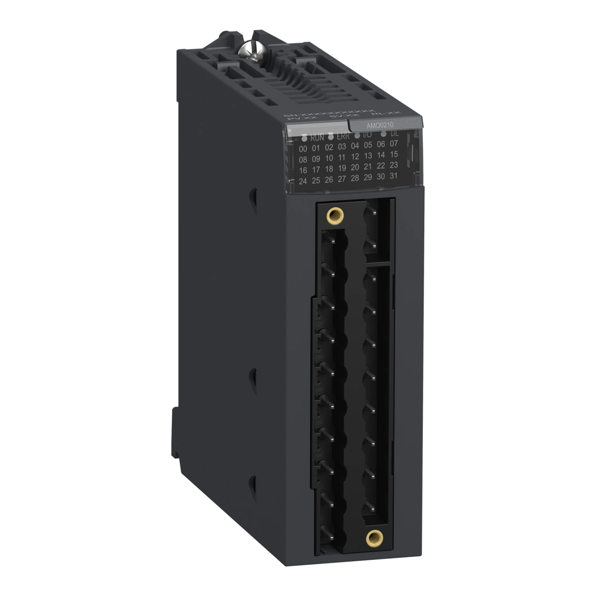 Modicon X80, moduł izolowanych wyjść analogowych, 2 wyjścia