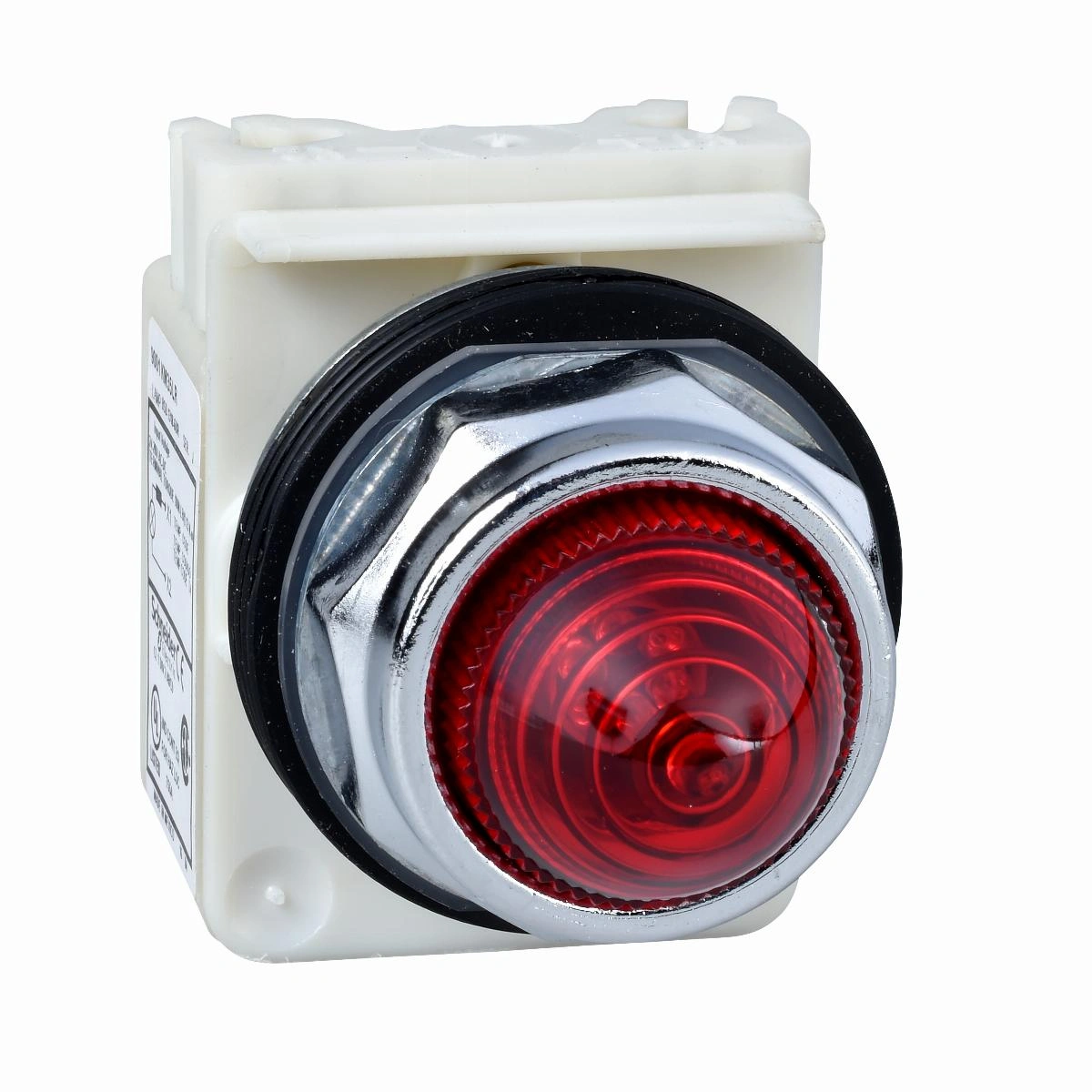 Harmony 9001K Lampka sygnalizacyjna okrągła Ø 30, czerwona,  LED BA 9s, 24V AC/DC, IP66