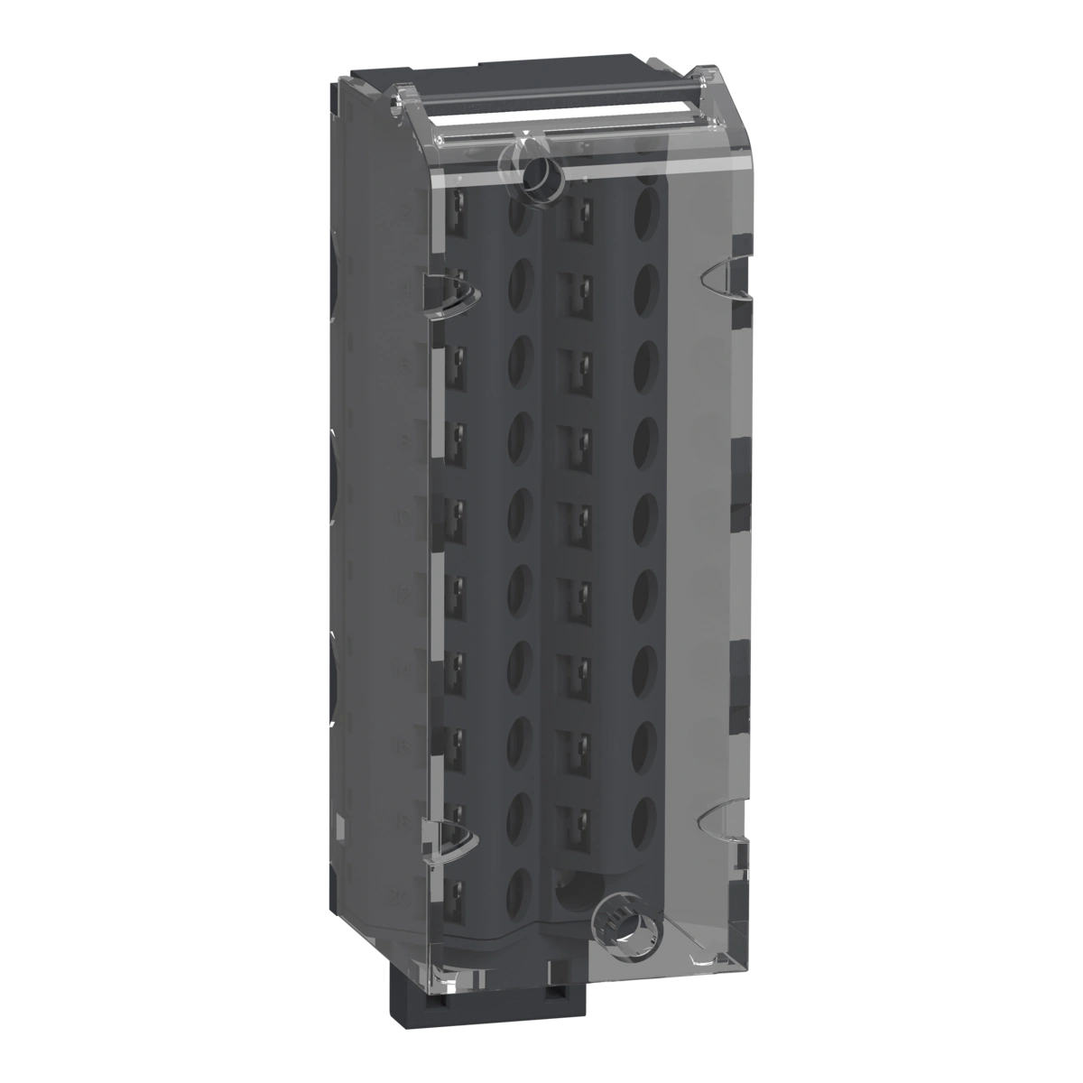 Modicon X80, zdejmowany blok zacisków śrubowych, 20 pin, 1 lub 2 x 0.34..1.5 mm2