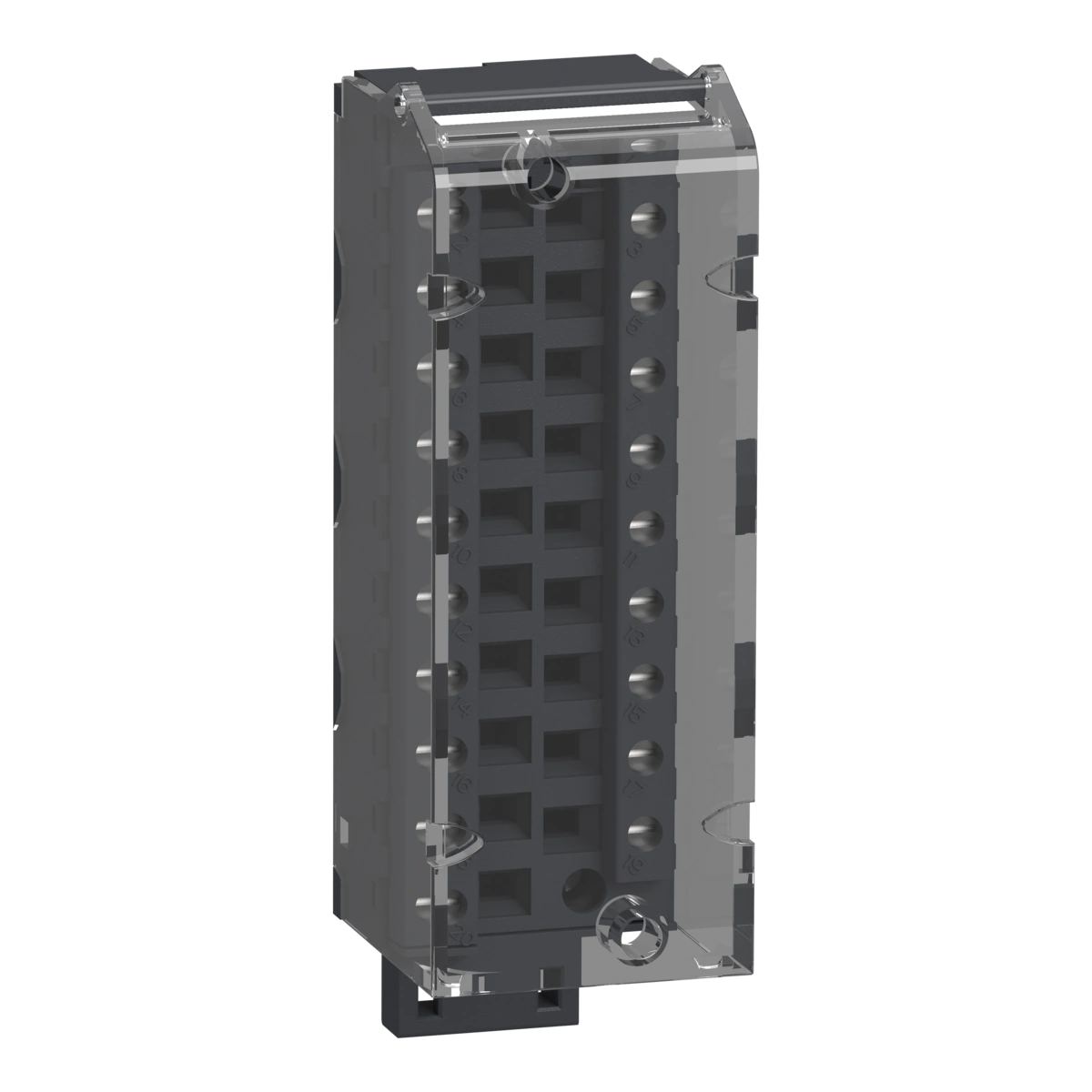 Modicon X80, zdejmowany blok zacisków klatkowych, 20 pin, 1 x 0.34..1 mm2