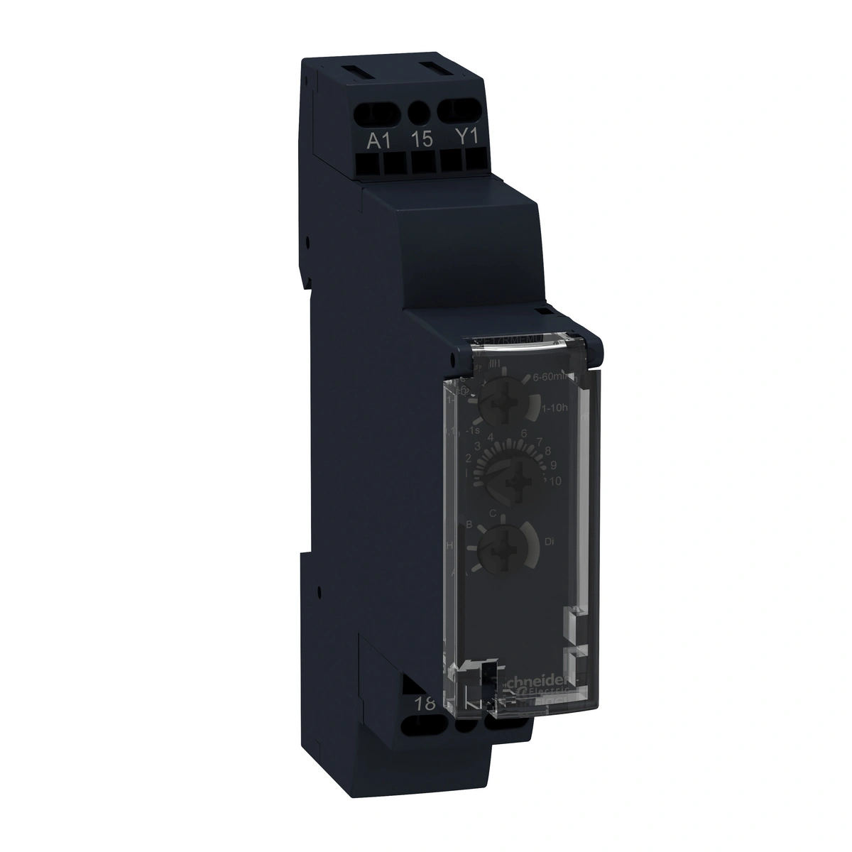 Harmony Time Przekaźnik wielofunkcyjny 24 240V AC DC, zakres 0.1s/ 100h, styk 1C/O