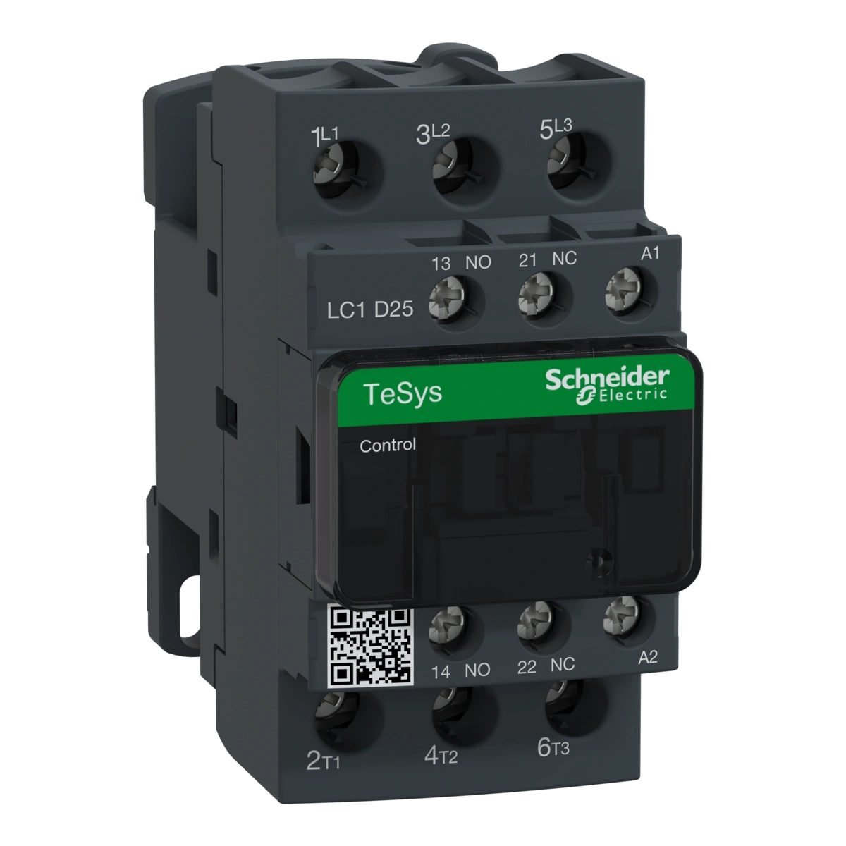 Stycznik mocy I=25A [AC-3] cewka 230VAC 50Hz styk pom 1NO 1NC zaciski skrzynkowe