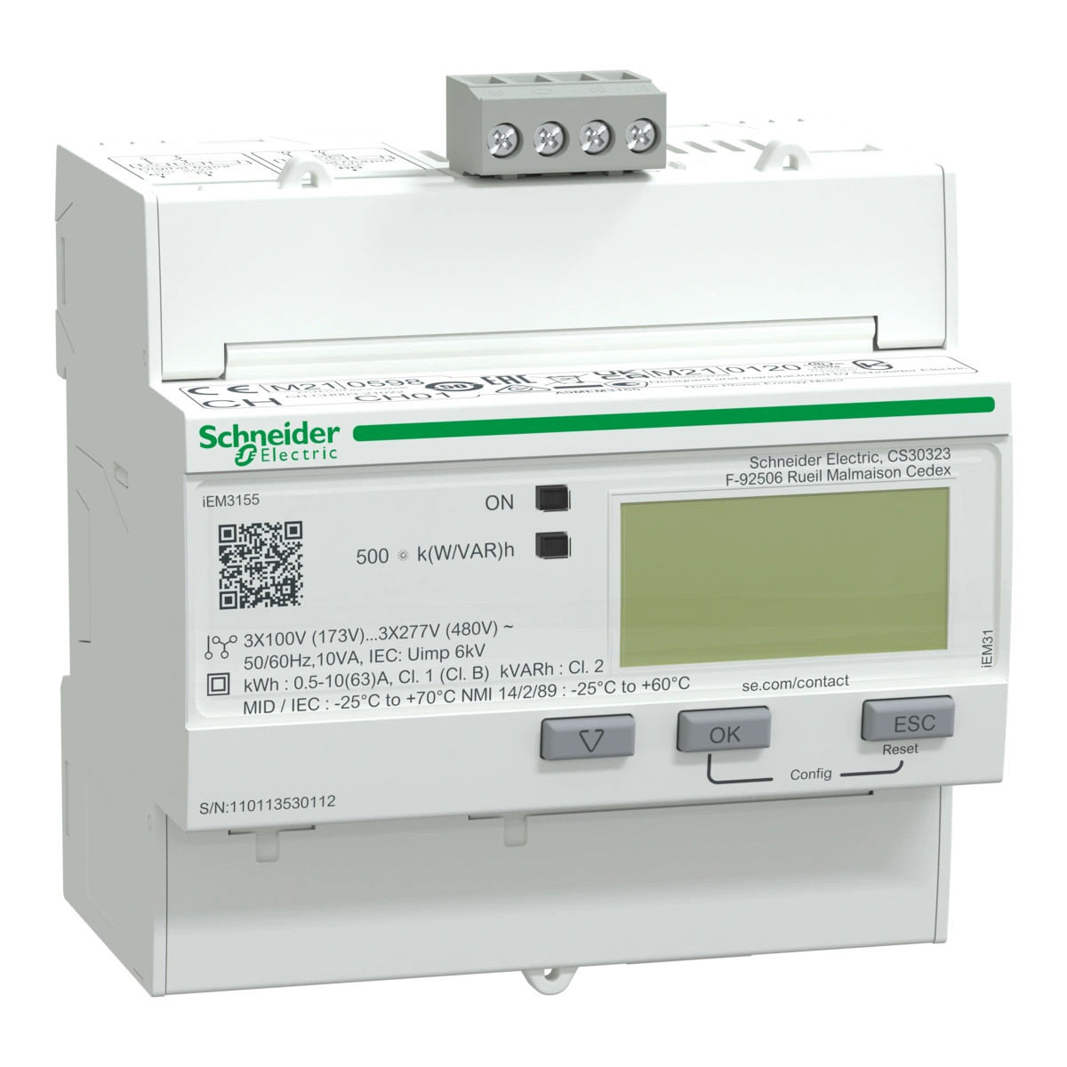 Licznik 3f 63A kl 1 MID Modbus