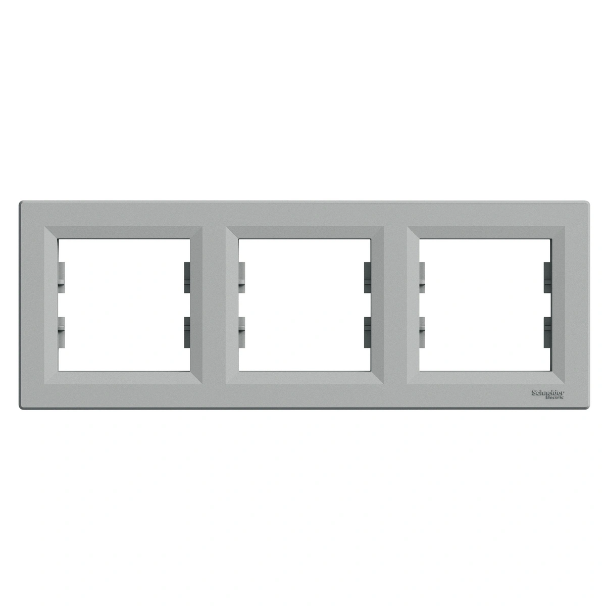 ASFORA ramka 3-krotna pozioma, aluminium