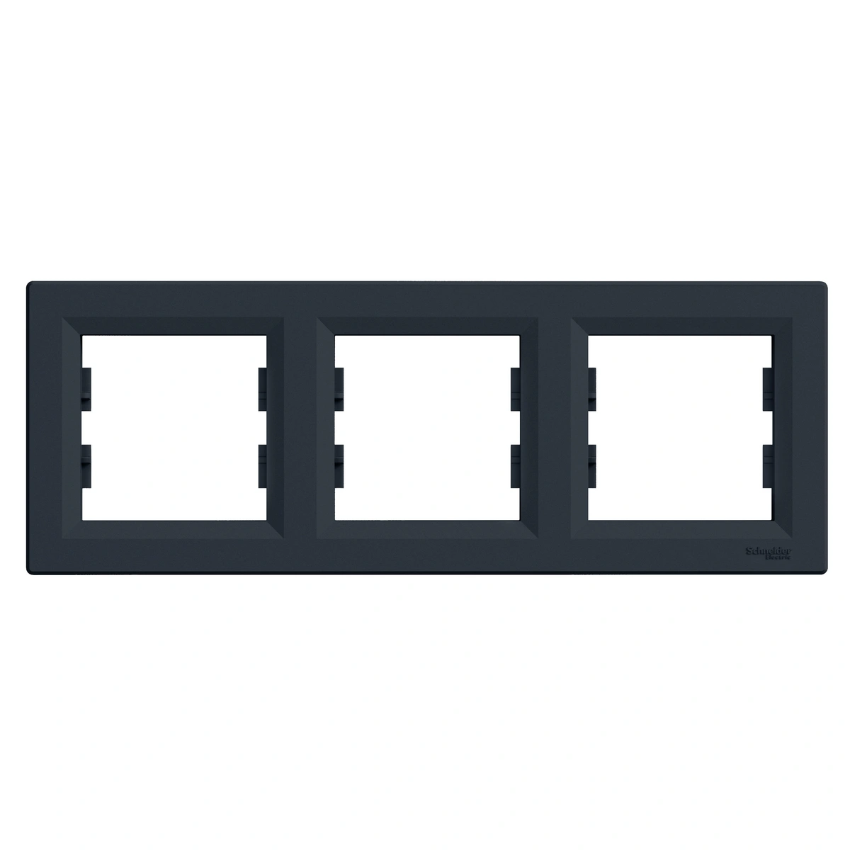 ASFORA ramka 3-krotna pozioma, antracyt