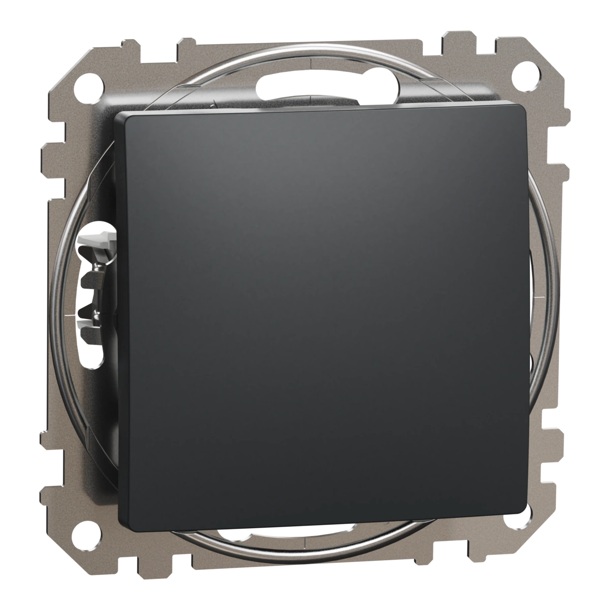 SEDNA DESIGN przycisk 1-biegunowy, czarny antracyt