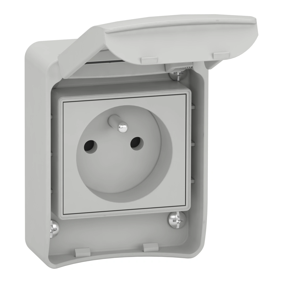 Gniazdo Pratika standard francuski IP65, 10-16A