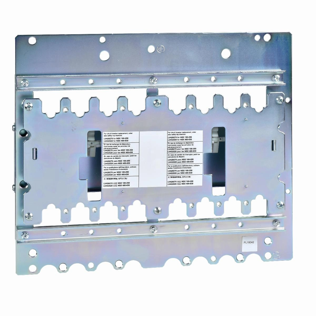 Płyta podstawy z blokadą mechaniczną do NSX 400 630, ComPacT NSX