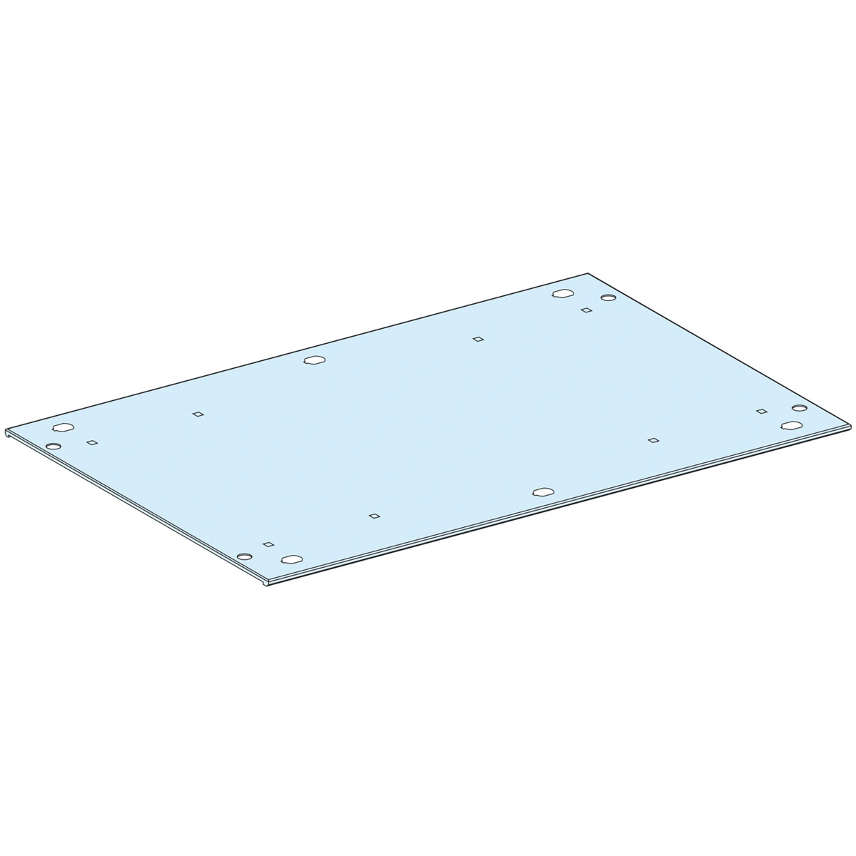 Rozdzielnice PrismaSet, pokrywa pełna IP30 540x 400mm