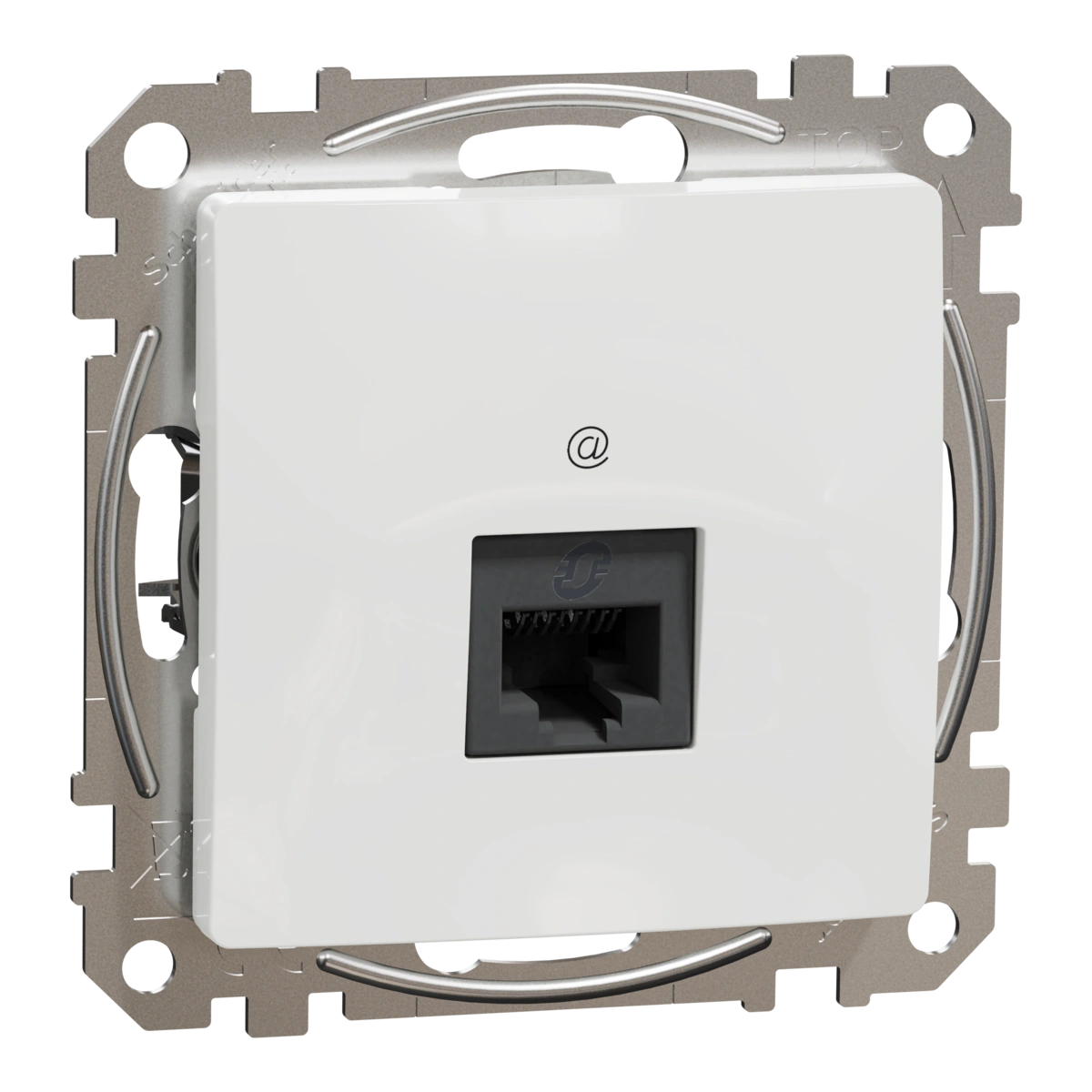 SEDNA DESIGN gniazdo komputerowe RJ45 kat.5e UTP,białe
