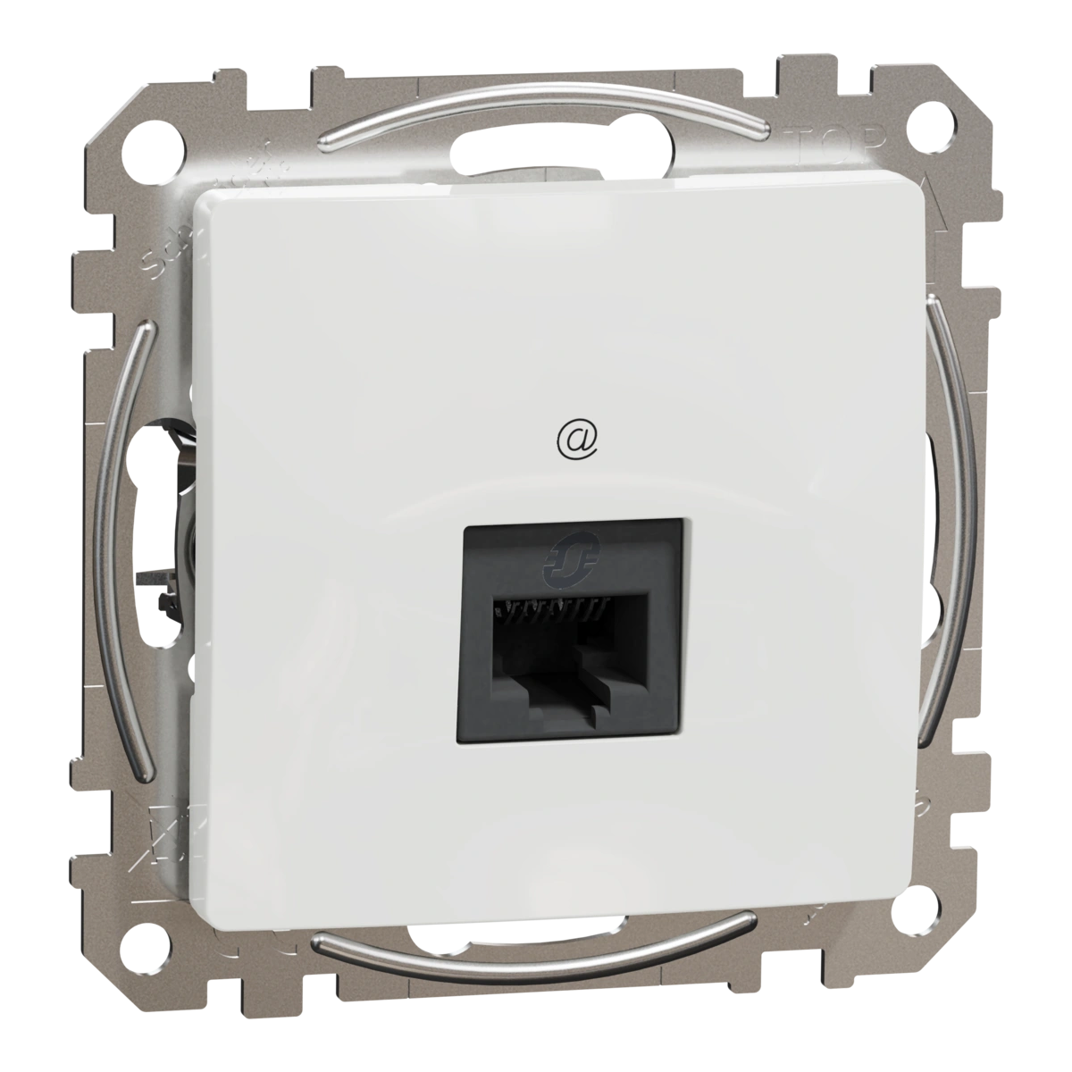 SEDNA DESIGN gniazdo komputerowe RJ45 kat.6 UTP,białe