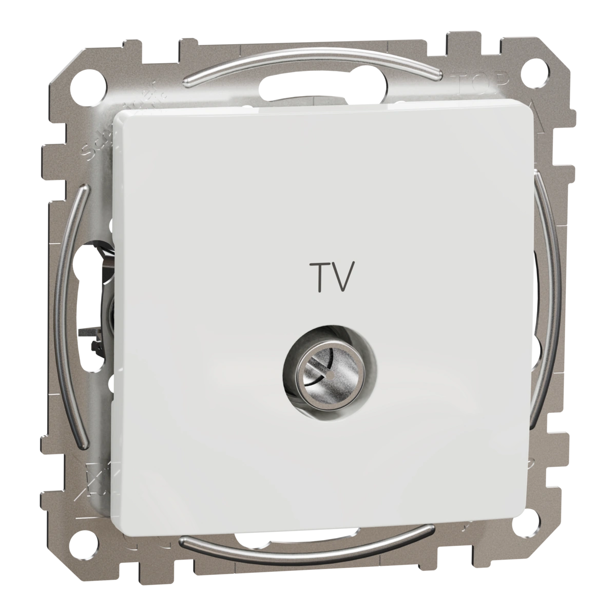 SEDNA DESIGN gniazdo TV końcowe (4dB), białe