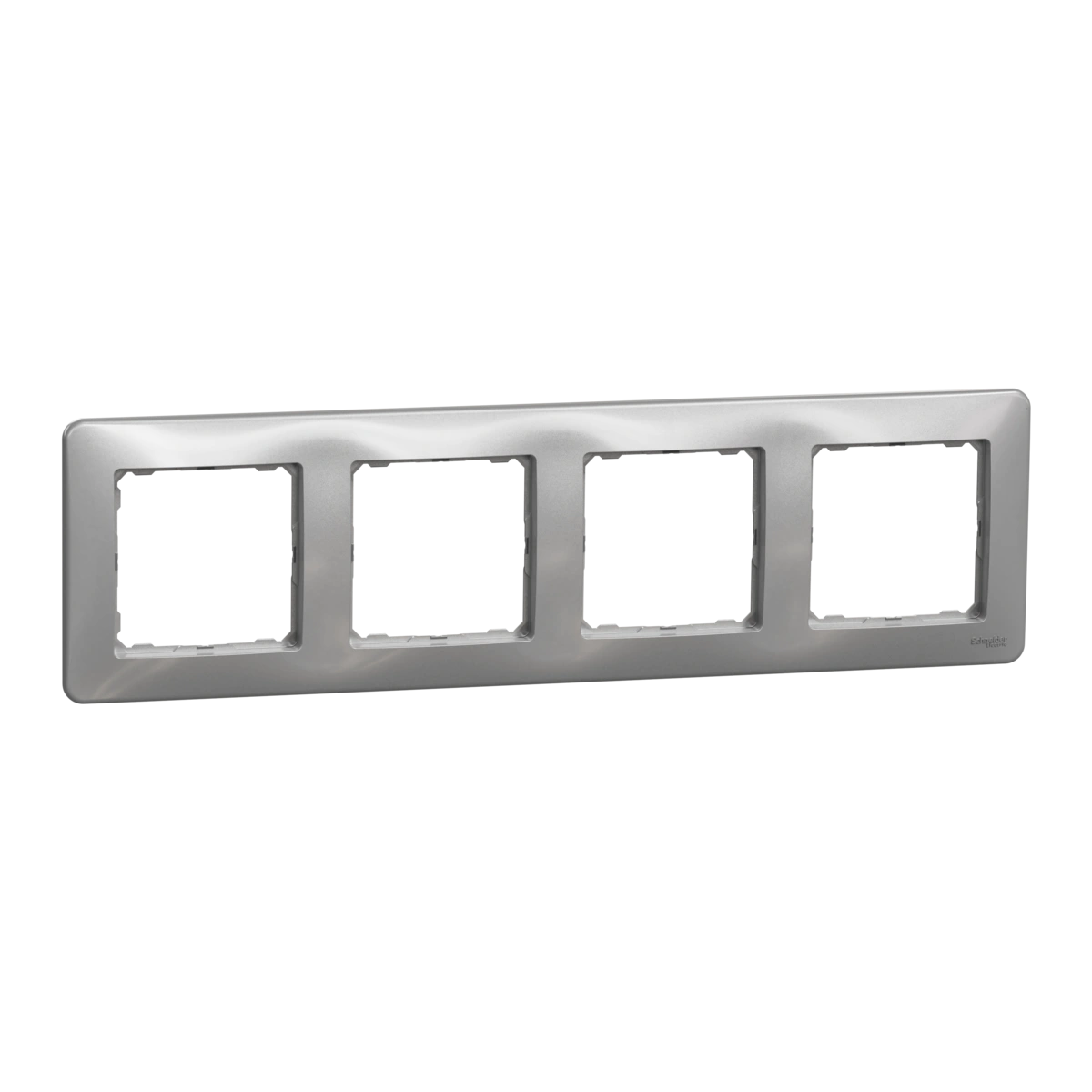 SEDNA DESIGN ramka 4-krotna, srebrne aluminium