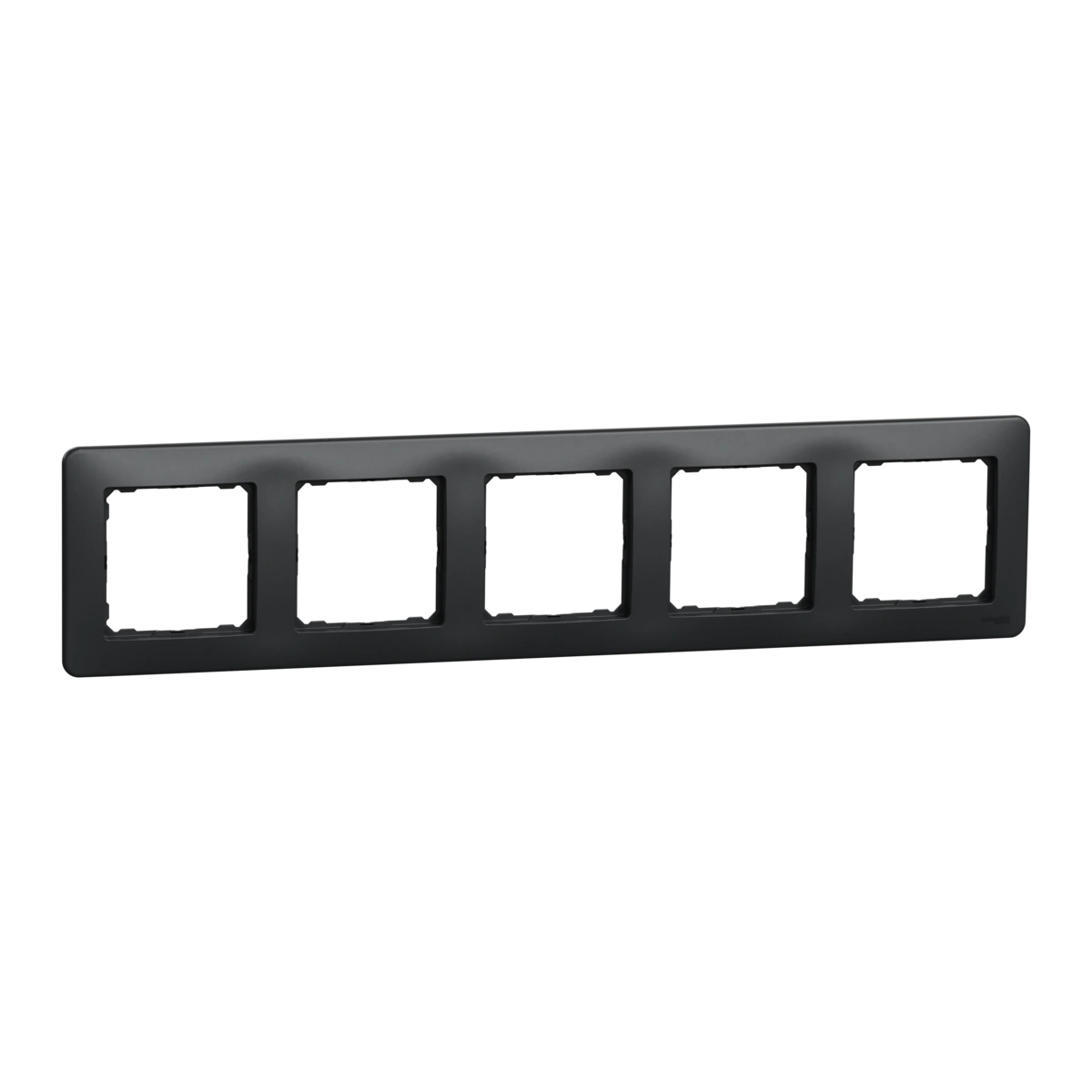 SEDNA DESIGN ramka 5-krotna, czarny antracyt