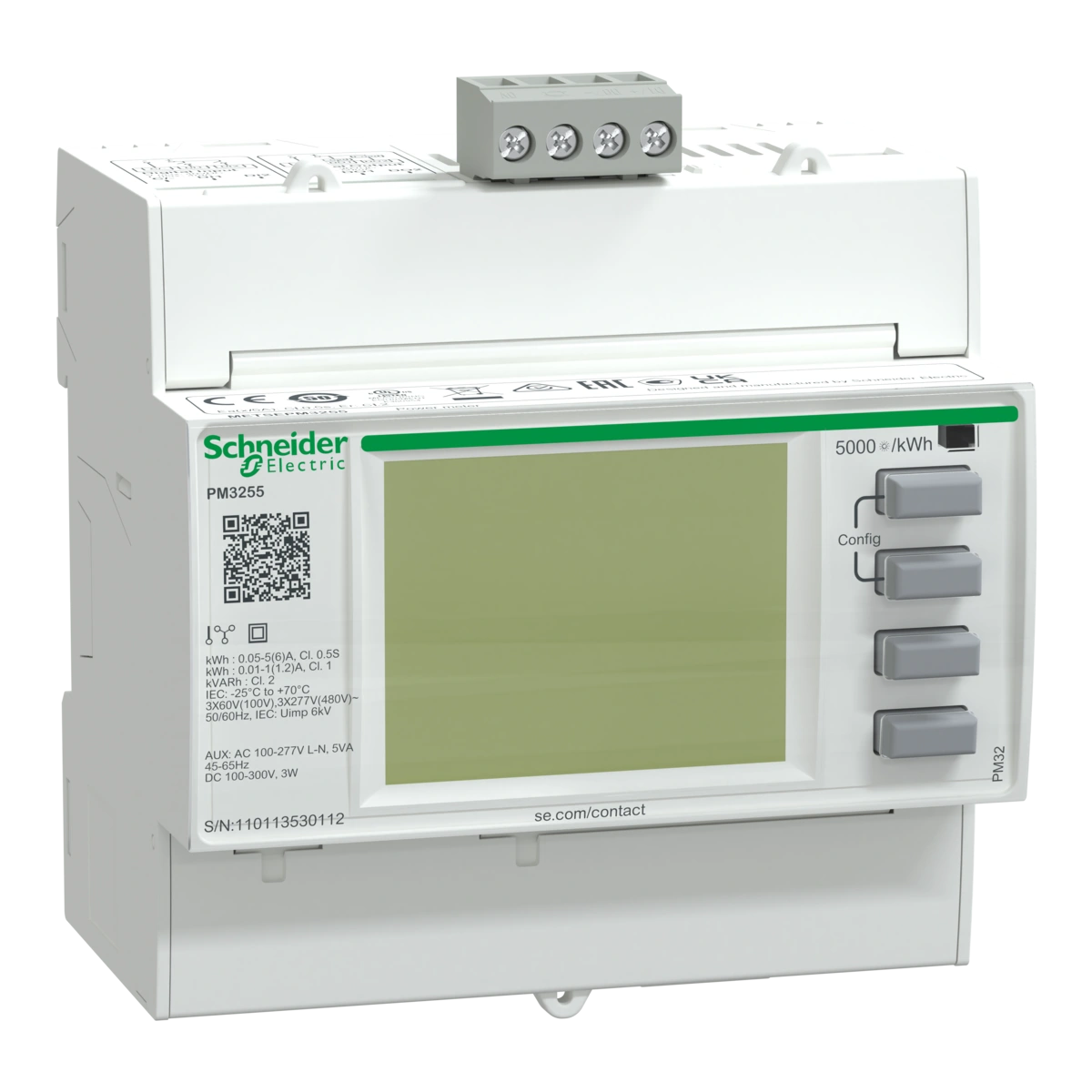 Miernik kl 0,5S Modbus 2DI 2D DIN