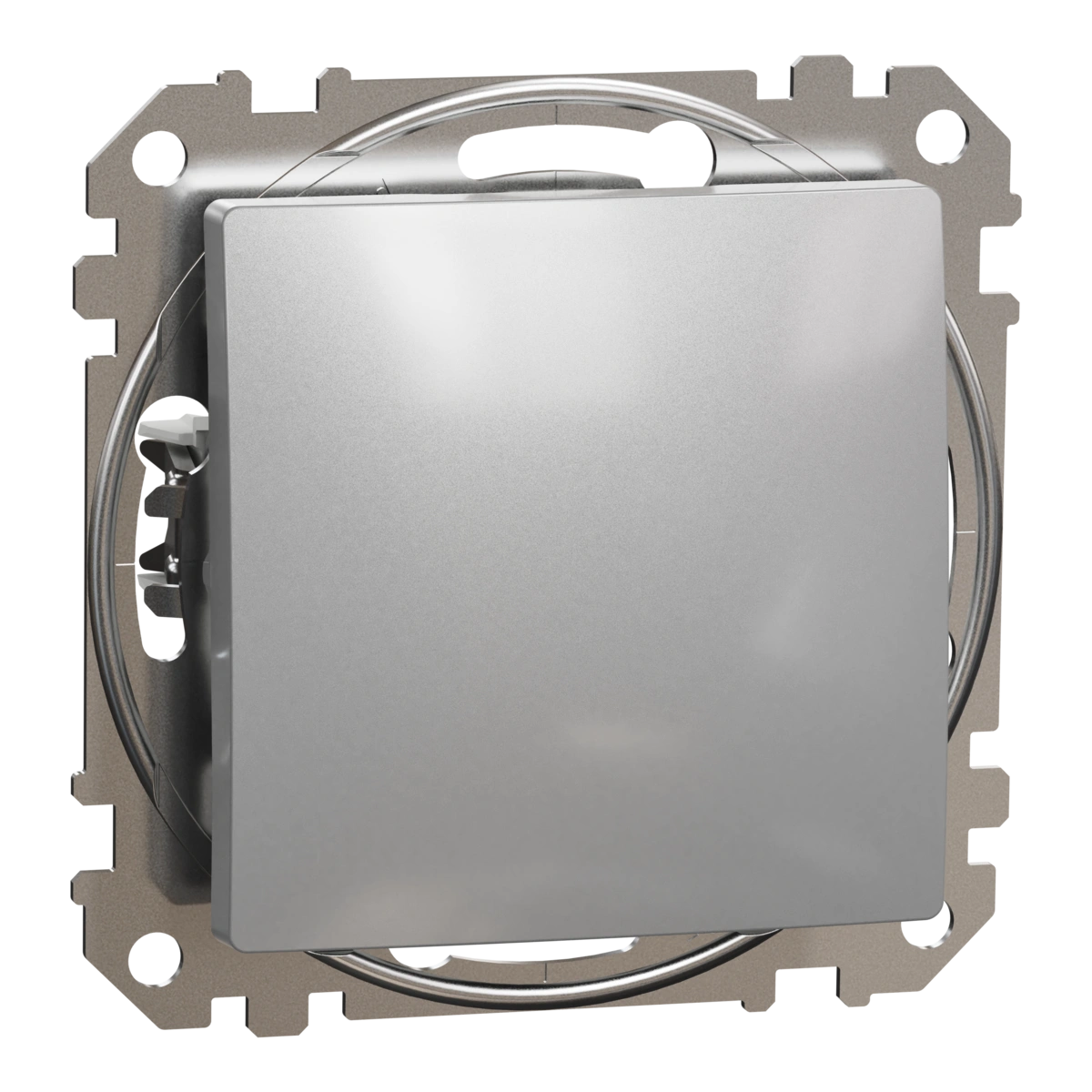 SEDNA DESIGN przycisk schodowy, srebrne aluminium