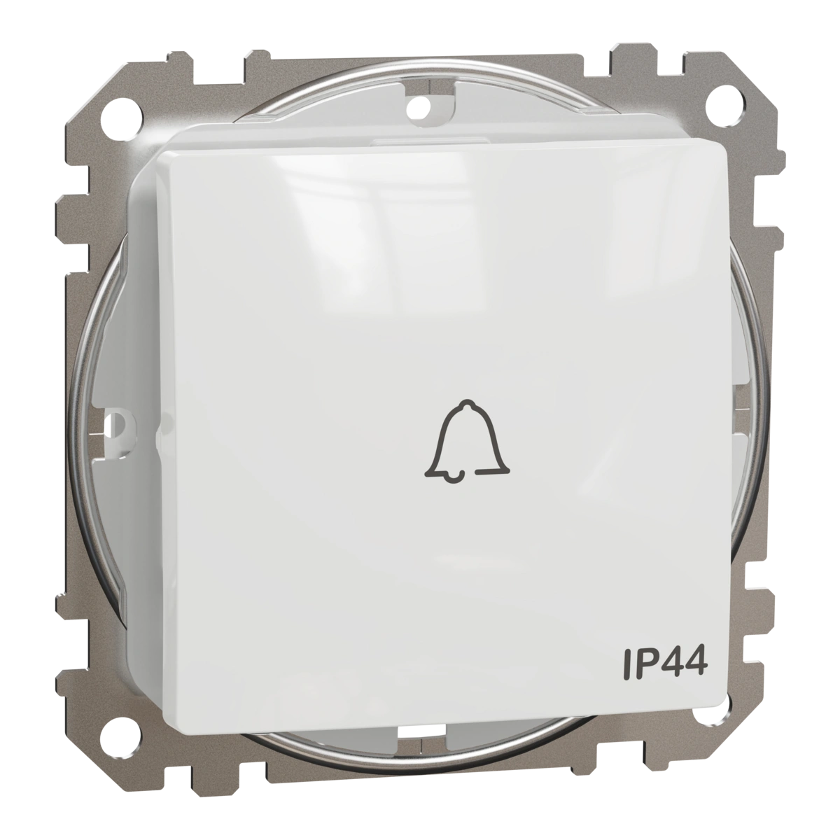 SEDNA DESIGN przycisk dzwonek IP44,biały