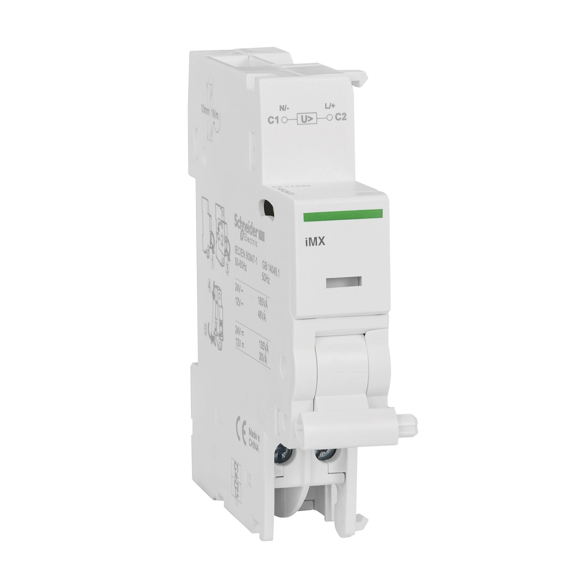 Wyzwalacz wzrostowy Acti9 iMX-12/24 12…24V AC/DC