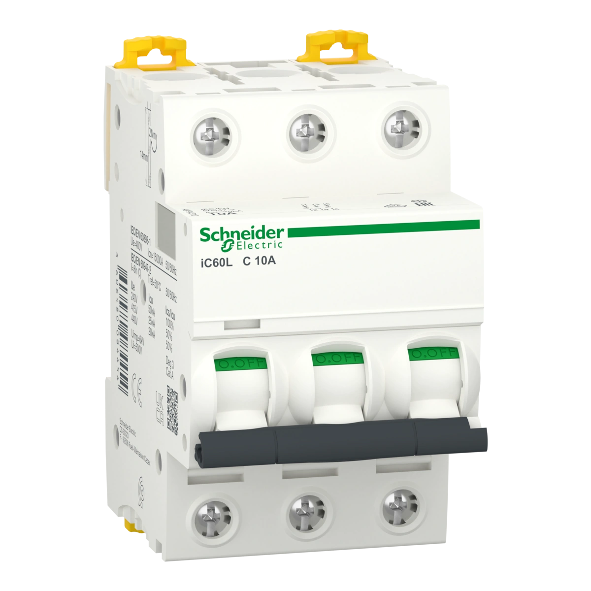 wyłącznik nadprądowy Acti9 iC60L-C10-3 C 10A 3-biegunowy