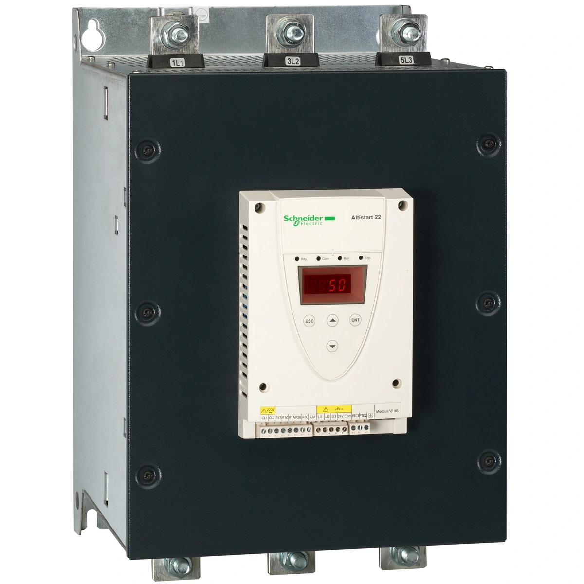 Układ łagodnego rozruchu ATS22 3 fazowe 230/440VAC 50/60Hz 250kW 480A IP00