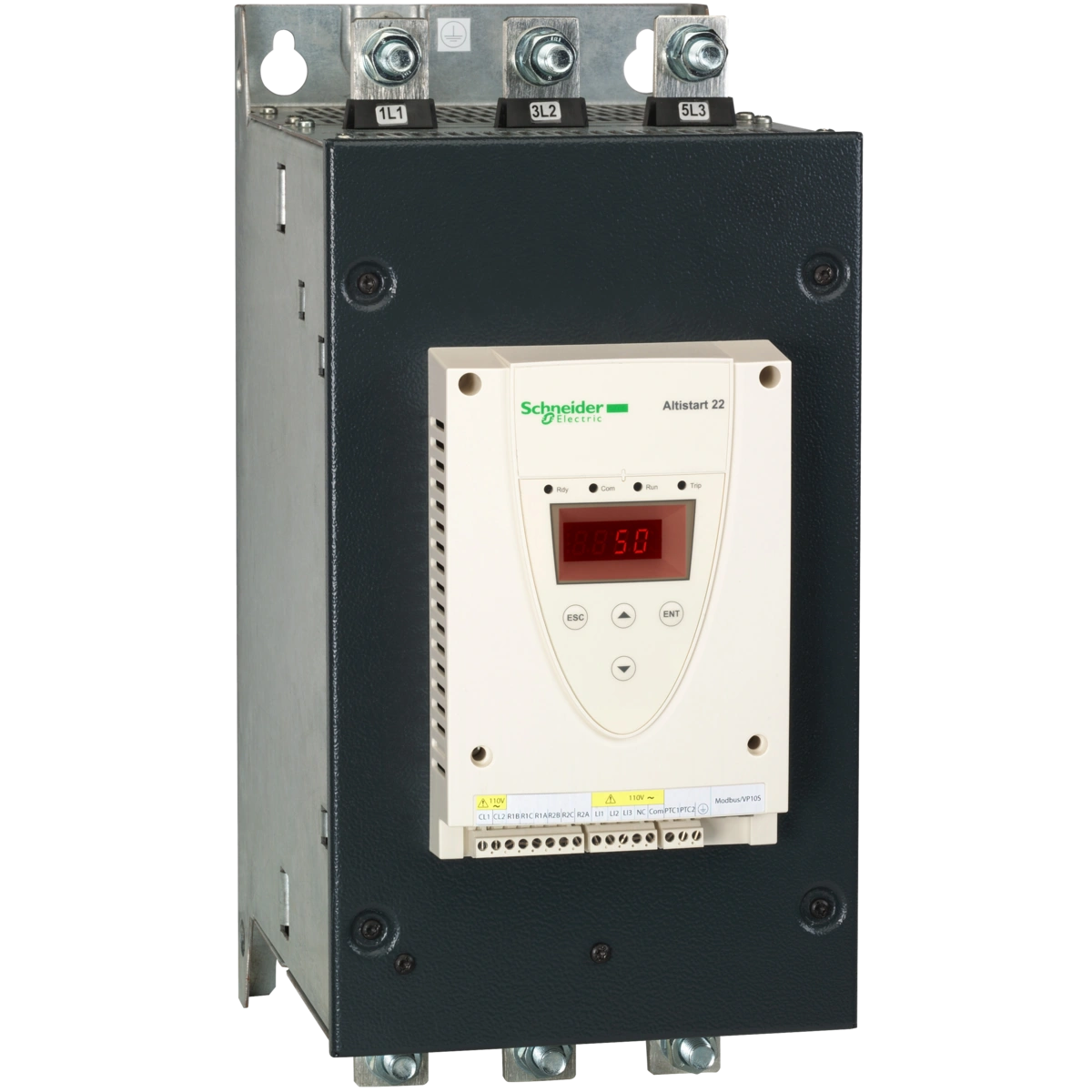 Układ łagodnego rozruchu ATS22 3 fazowe 230/440VAC 50/60Hz 160kW 320A IP00