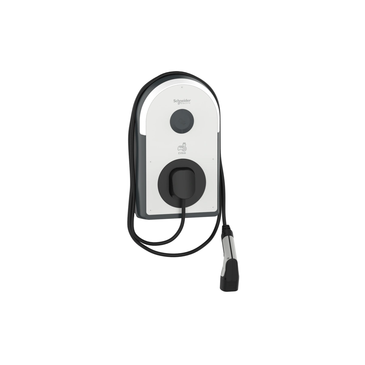 Stacja ładowania EVlink Pro AC/ AC Metal 3f 22kW z kablem T2, wbudowane zabezpieczenia RCD B-EV, MNx