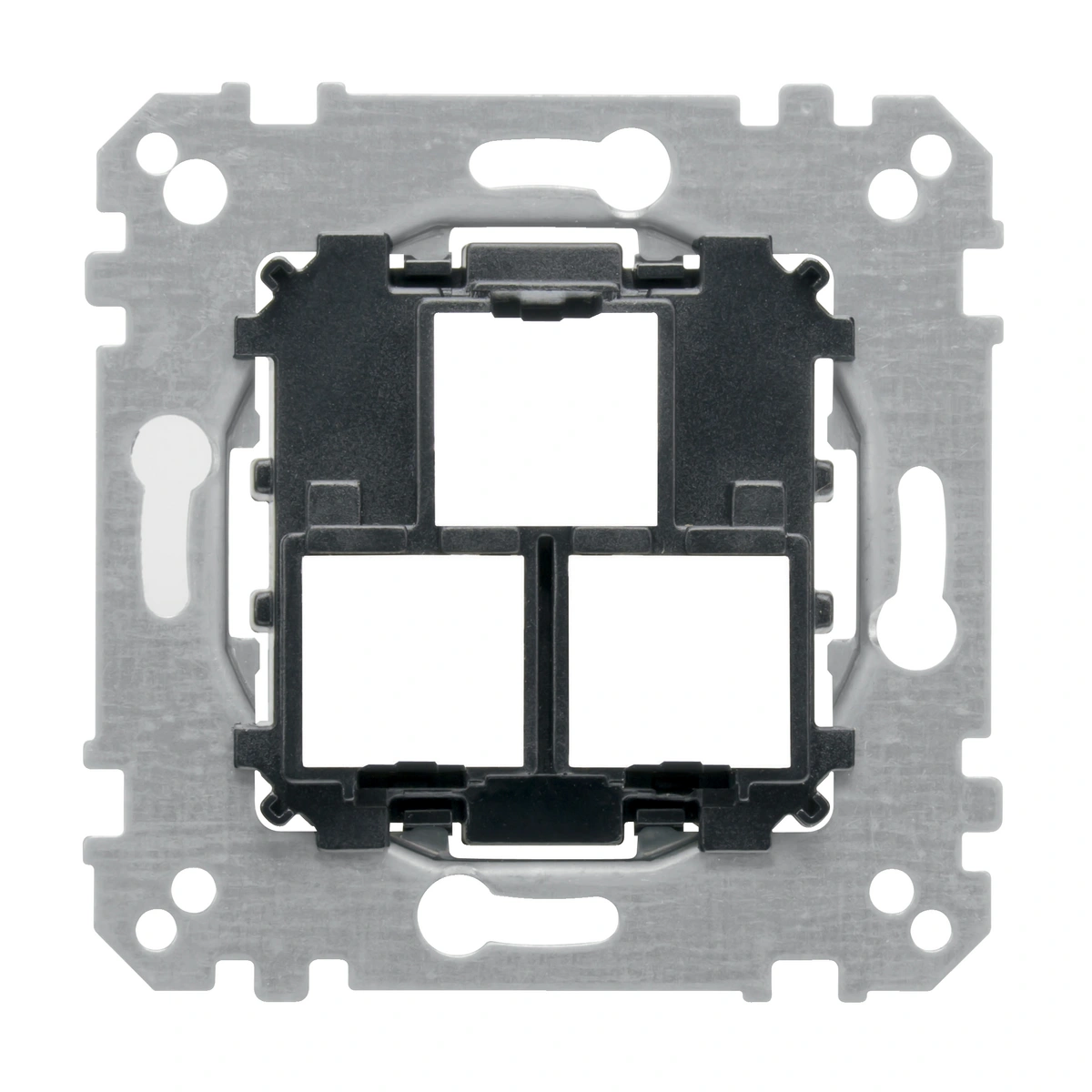 Merten mechanizm gniazda pojedynczego/podwójnego RJ45 infraplus