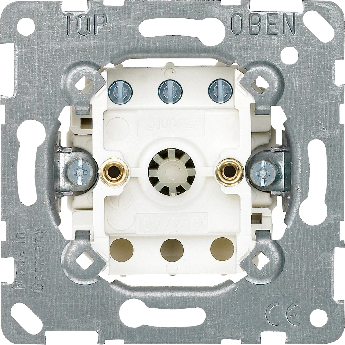 Merten mechanizm łącznika wentylatora, obrotowy, 230V AC 10A