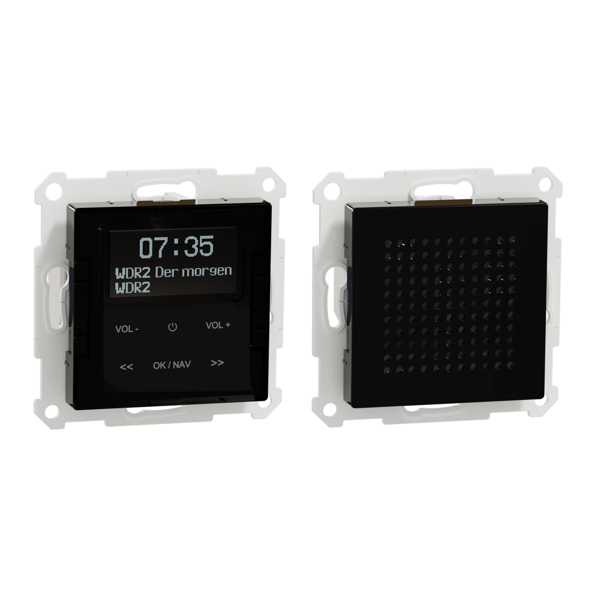 Merten System M - zestaw Radia DAB+ Bluetooth z głośnikiem