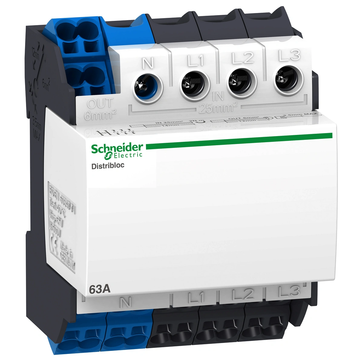 Blok dystytrybucyjny Linergy DX 63A 3P