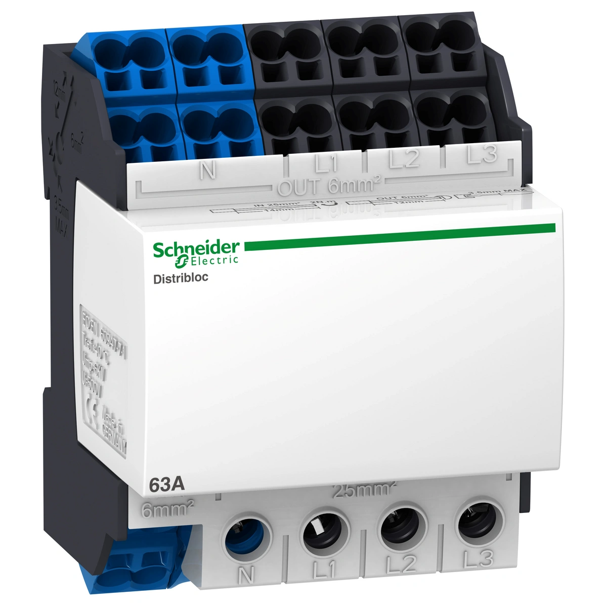 Blok dystytrybucyjny Linergy DX 63A 4P