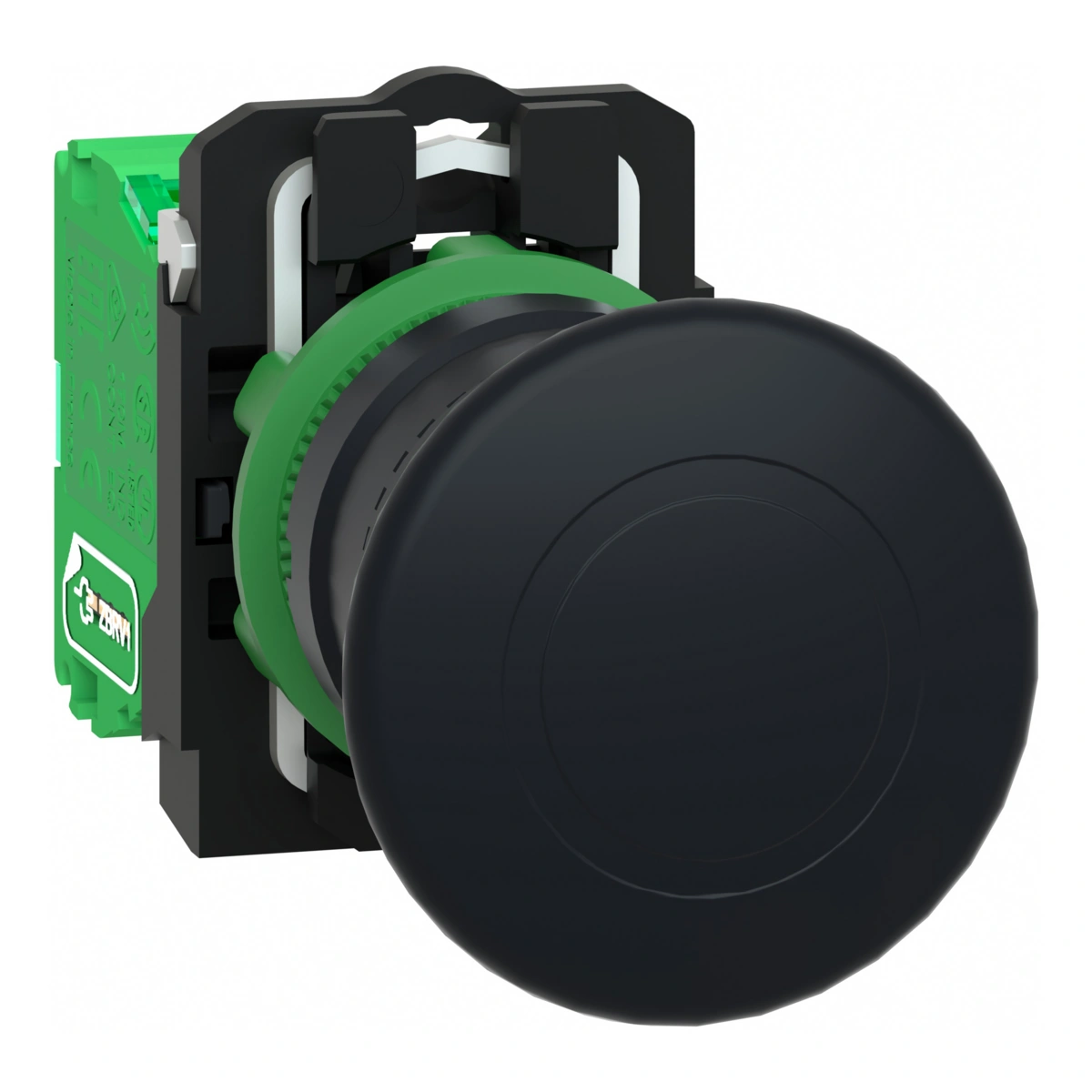 Harmony XB5 Główka bezprzewodowego przycisku grzybkowego + nadajnik, Czarna, 40 mm, Plastikowa, "O"