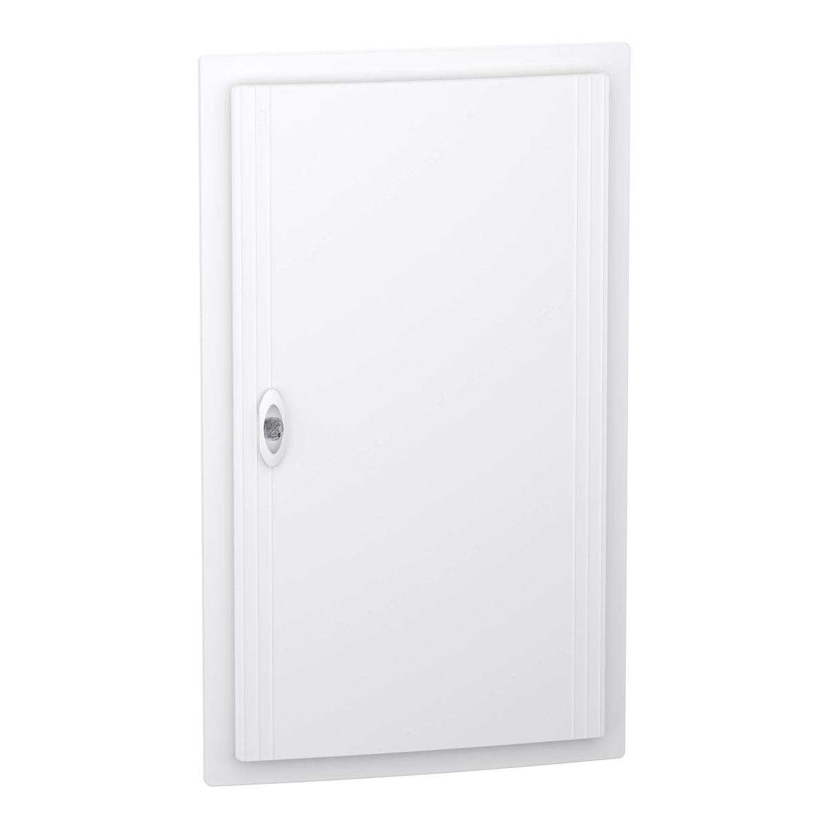Obudowa PrismaSeT XS PSXS-4-18-PT-B, podtynkowa, drzwi białe, 4 rzędy, 18 modułów w rzędzie, IP40, IK09