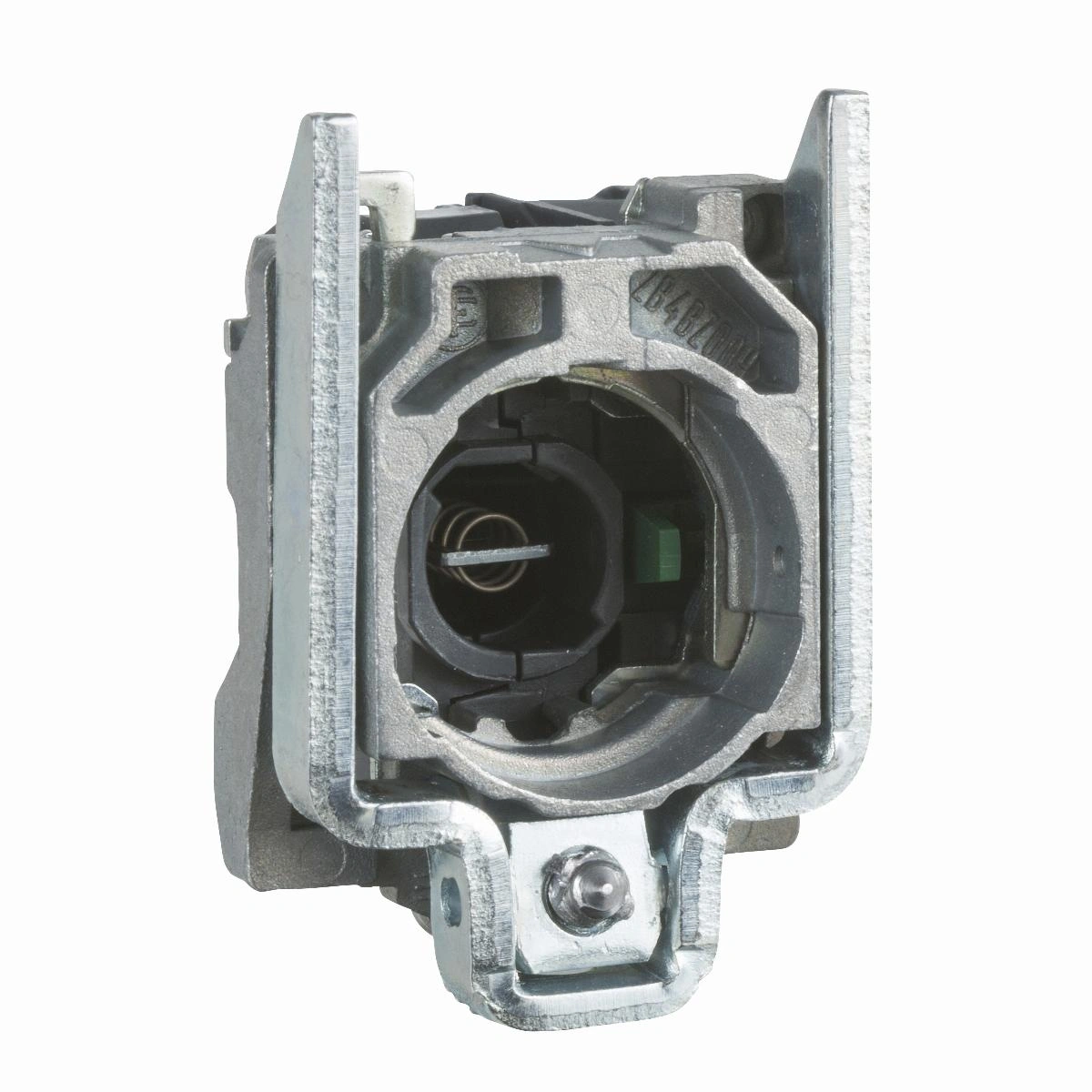 Harmony XB4 Korpus przycisku bez żarówki 250V metalowy, styk 1N/O