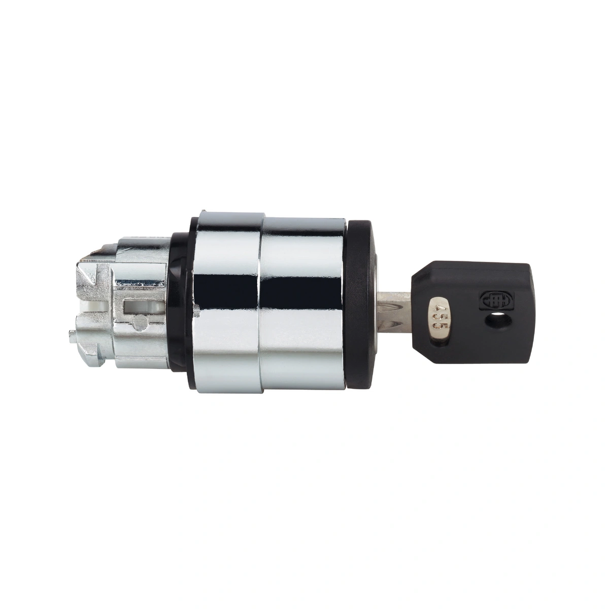 Harmony XB4 Główka przełącznika 3 pozycyjnego z kluczem 455 z samopowrotem czarny metalowy