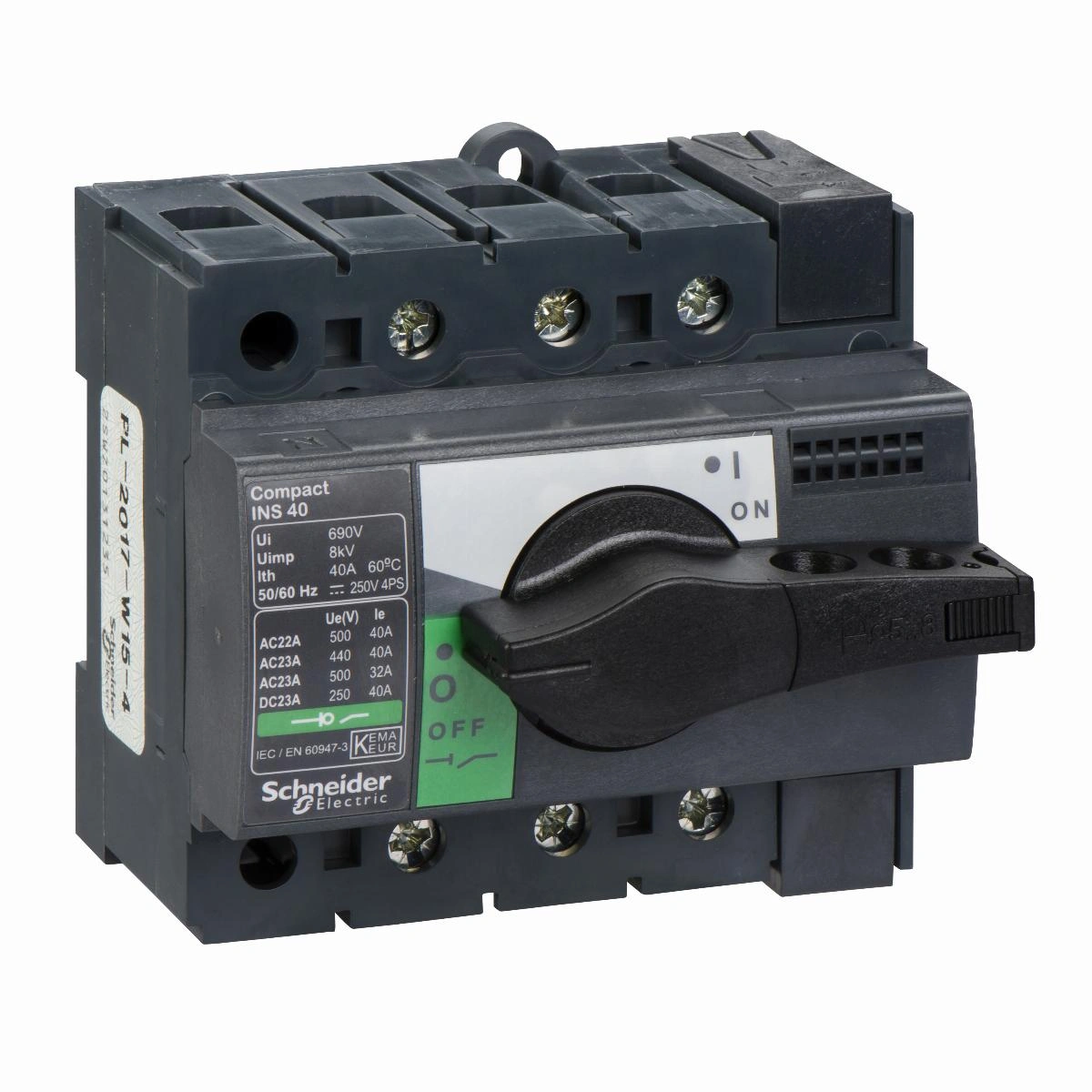 Compact INS INV, rozłącznik INS40 40A 3P